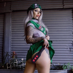 🔥 Fotos quentes, portfólio de modelos  #32582 Modelo de tatuagem Melissa