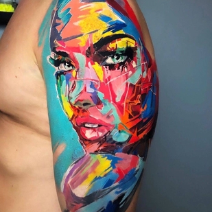 🔥 Fotos quentes, portfólio de modelos  #32604 Artista de tatuagem Tomas Šaray