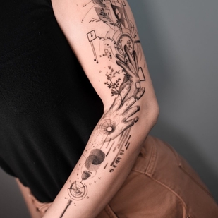 🔥 Fotos quentes, portfólio de modelos  #37583 Artista de tatuagem Maxime Etienne