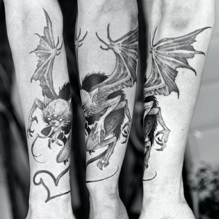 🔥 Fotos quentes, portfólio de modelos  #42183 Artista de tatuagem Sergei Titukh