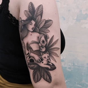 🔥 Fotos quentes, portfólio de modelos  #42232 Artista de tatuagem Yara Floresta