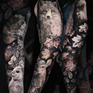 🔥 Fotos quentes, portfólio de modelos  #58894 Artista de tatuagem Alex Fox