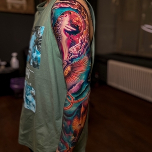 🔥 Fotos quentes, portfólio de modelos  #73639 Artista de tatuagem Dmitriy Nazarov