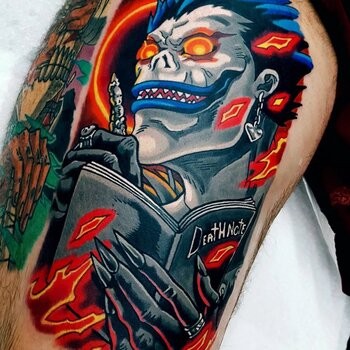 Artista de tatuagem Andrew Douglas