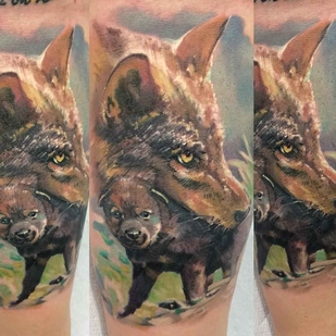 🔥 Fotos quentes, portfólio de modelos  #3567 Artista de tatuagem Valerio Sarpetti