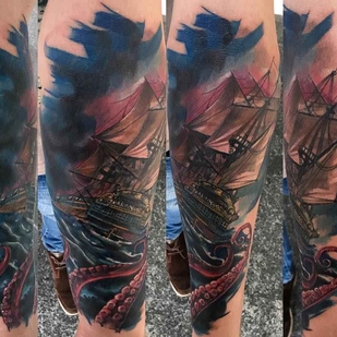 🔥 Fotos quentes, portfólio de modelos  #3576 Artista de tatuagem Valerio Sarpetti