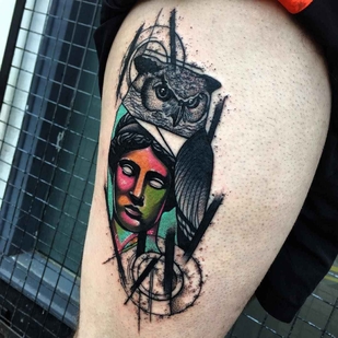 🔥 Fotos quentes, portfólio de modelos  #3858 Artista de tatuagem  Andrew Little Andy Marsh