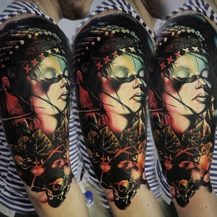 🔥 Fotos quentes, portfólio de modelos  #3452 Artista de tatuagem Dmitriy Gorbunov