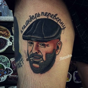 🔥 Fotos quentes, portfólio de modelos  #3707 Artista de tatuagem Egor Leschev