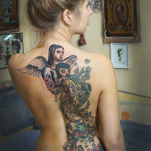 🔥 Fotos quentes, portfólio de modelos  #3339 Artista de tatuagem Dmitriy Buhrov