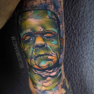 🔥 Fotos quentes, portfólio de modelos  #3016 Artista de tatuagem Victoria KIWI Grigorieva