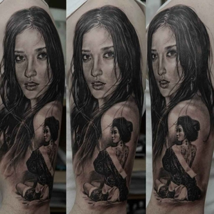 🔥 Fotos quentes, portfólio de modelos  #4105 Artista de tatuagem Dmitriy Samohin