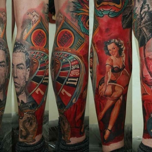 🔥 Fotos quentes, portfólio de modelos  #4143 Artista de tatuagem Dmitriy Samohin