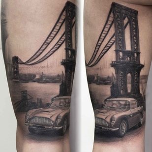 🔥 Fotos quentes, portfólio de modelos  #2841 Artista de tatuagem Maxim Denisenko