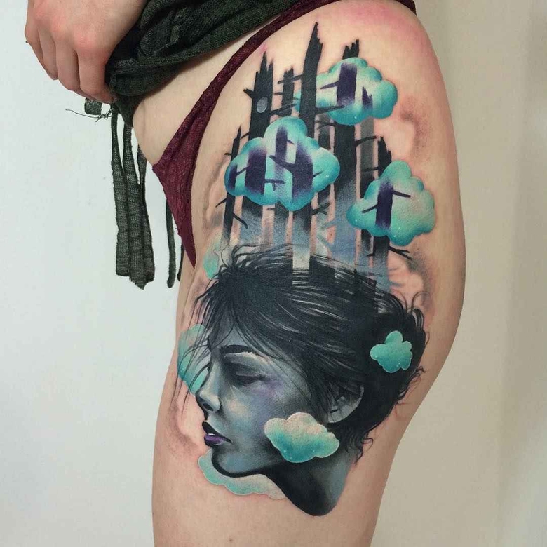 Visão surrealista de Giena Todryk