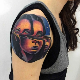 🔥 Fotos quentes, portfólio de modelos  #14182 Artista de tatuagem Giena Todryk