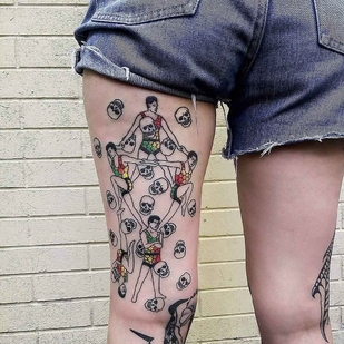 🔥 Fotos quentes, portfólio de modelos  #13497 Artista de tatuagem Roman Shcherbakov