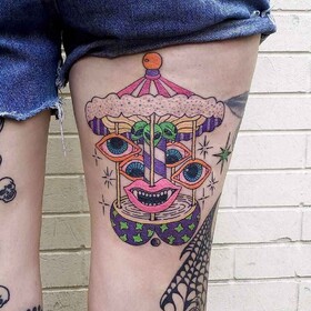 Tatuagens notáveis por Roman Dase Shcherbakov