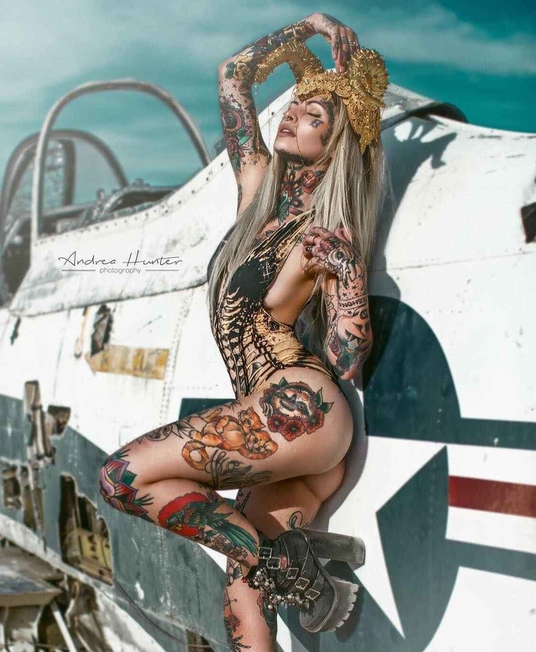 Modelo de Tatuagem Curaline Grace