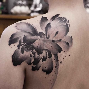 🔥 Fotos quentes, portfólio de modelos  #14326 Artista de tatuagem Chen Jie