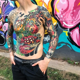 🔥 Fotos quentes, portfólio de modelos  #26260 Artista de tatuagem Davee Blows