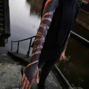 🔥 Fotos quentes, portfólio de modelos  #25614 Artista de tatuagem 3KREUZE