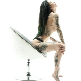 🔥 Fotos quentes, portfólio de modelos  #32923 Modelo de tatuagem Indaco Suicide