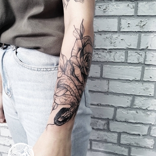 🔥 Fotos quentes, portfólio de modelos  #33079 Artista de tatuagem Gennadiy Kraud