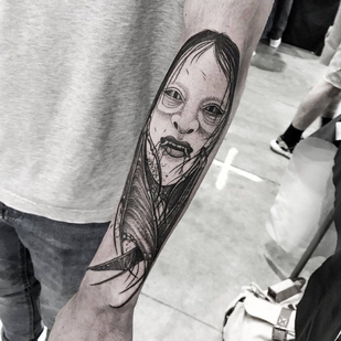 🔥 Fotos quentes, portfólio de modelos  #33344 Artista de tatuagem Jean Choir