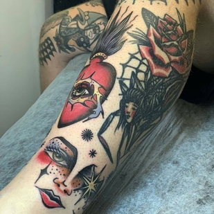 🔥 Fotos quentes, portfólio de modelos  #33534 Artista de tatuagem Valera Pashkov