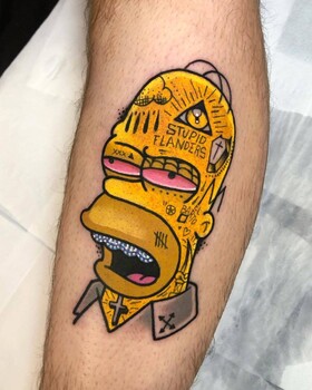 The Simpsons por Josep Canti