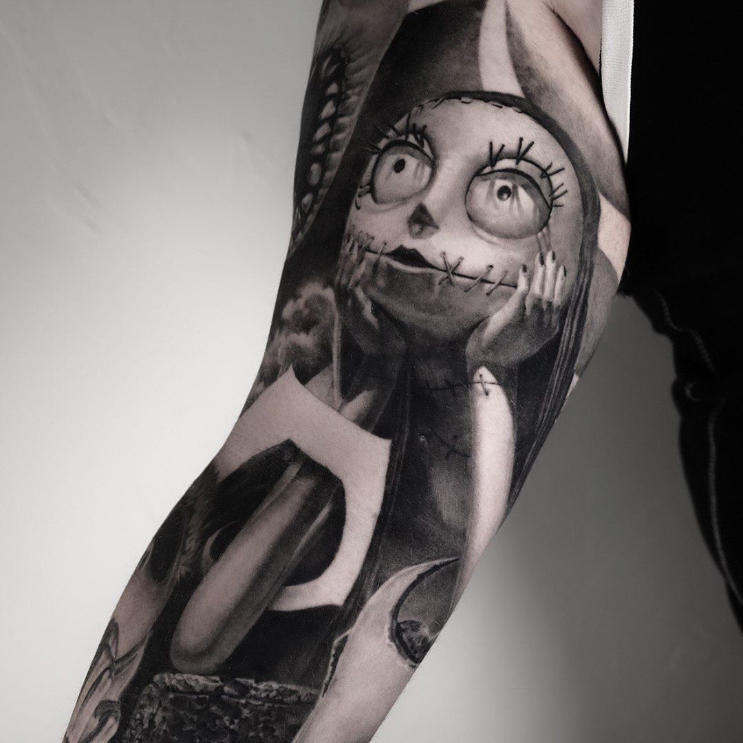 Tattoo artist Andrey Popov, black and grey tattoo realism | St. Petersburg, Russia