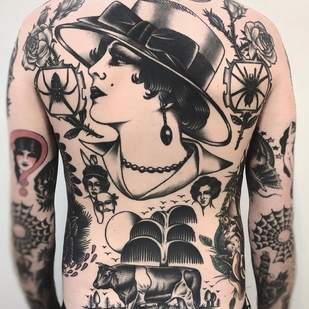 🔥 Fotos quentes, portfólio de modelos  #42989 Artista de tatuagem Charley Gerardin