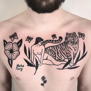 🔥 Fotos quentes, portfólio de modelos  #42988 Artista de tatuagem Charley Gerardin