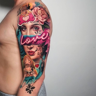 🔥 Fotos quentes, portfólio de modelos  #43028 Artista de tatuagem Carolina Caos Avalle