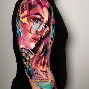 🔥 Fotos quentes, portfólio de modelos  #43027 Artista de tatuagem Carolina Caos Avalle