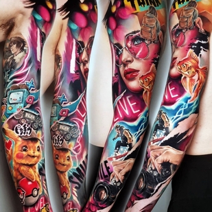 🔥 Fotos quentes, portfólio de modelos  #43022 Artista de tatuagem Carolina Caos Avalle