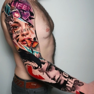 🔥 Fotos quentes, portfólio de modelos  #43023 Artista de tatuagem Carolina Caos Avalle