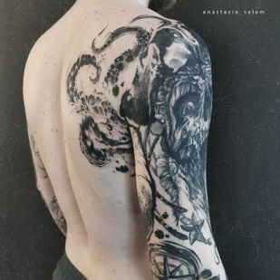 🔥 Fotos quentes, portfólio de modelos  #43326 Artista de tatuagem Anastasia Salem