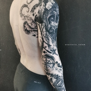 🔥 Fotos quentes, portfólio de modelos  #43327 Artista de tatuagem Anastasia Salem