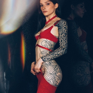 🔥 Fotos quentes, portfólio de modelos  #43373 Modelo de tatuagem Noémie