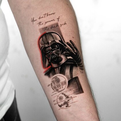 Ideias de tatuagem #43437 Tatuador Fekete Dorina