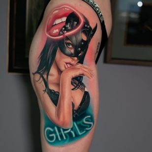 🔥 Fotos quentes, portfólio de modelos  #59674 Artista de tatuagem Rinat Tattarin Mingazdinov