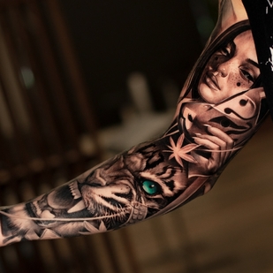 🔥 Fotos quentes, portfólio de modelos  #59708 Artista de tatuagem Kirill Matusevich