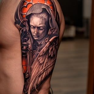 🔥 Fotos quentes, portfólio de modelos  #59713 Artista de tatuagem Kirill Matusevich