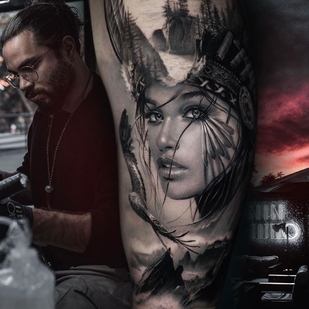🔥 Fotos quentes, portfólio de modelos  #59862 Artista de tatuagem Daniel Luzardo