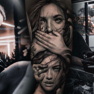 🔥 Fotos quentes, portfólio de modelos  #59856 Artista de tatuagem Daniel Luzardo