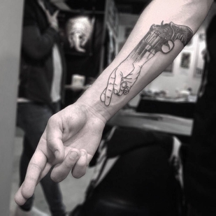 🔥 Fotos quentes, portfólio de modelos  #4933 Artista de tatuagem Otto D’Ambra