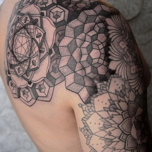 🔥 Fotos quentes, portfólio de modelos  #4837 Artista de tatuagem Chaim Machlev