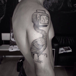 🔥 Fotos quentes, portfólio de modelos  #4921 Artista de tatuagem Otto D’Ambra